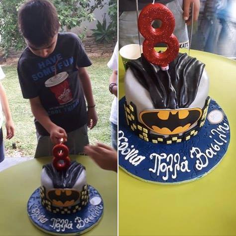 Ο γιός Κύπριας παρουσιάστριας έγινε κιόλας 8 ετών. Τα γενέθλια του με θέμα τον μπατμαν