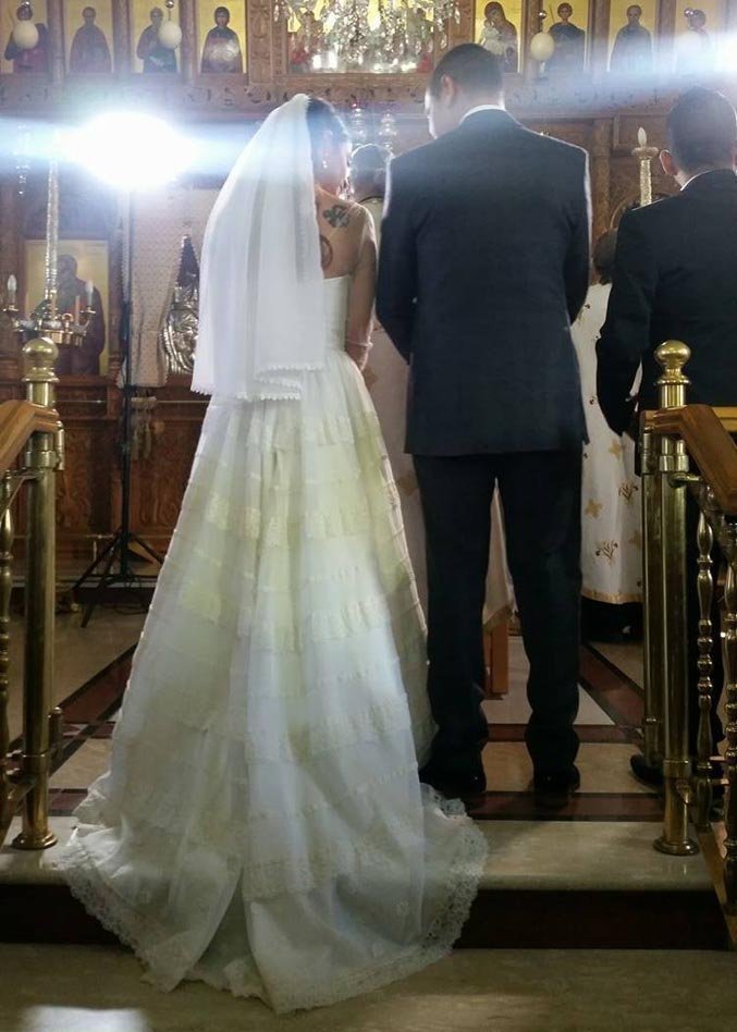 Συμβαίνει τώρα: Oι πρώτες εικόνες απο τον γάμο Κύπριας παρουσιάστριας στην Λευκωσία