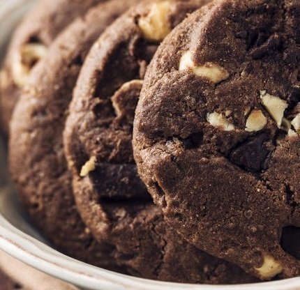 Cookies σοκολάτας με φουντούκια