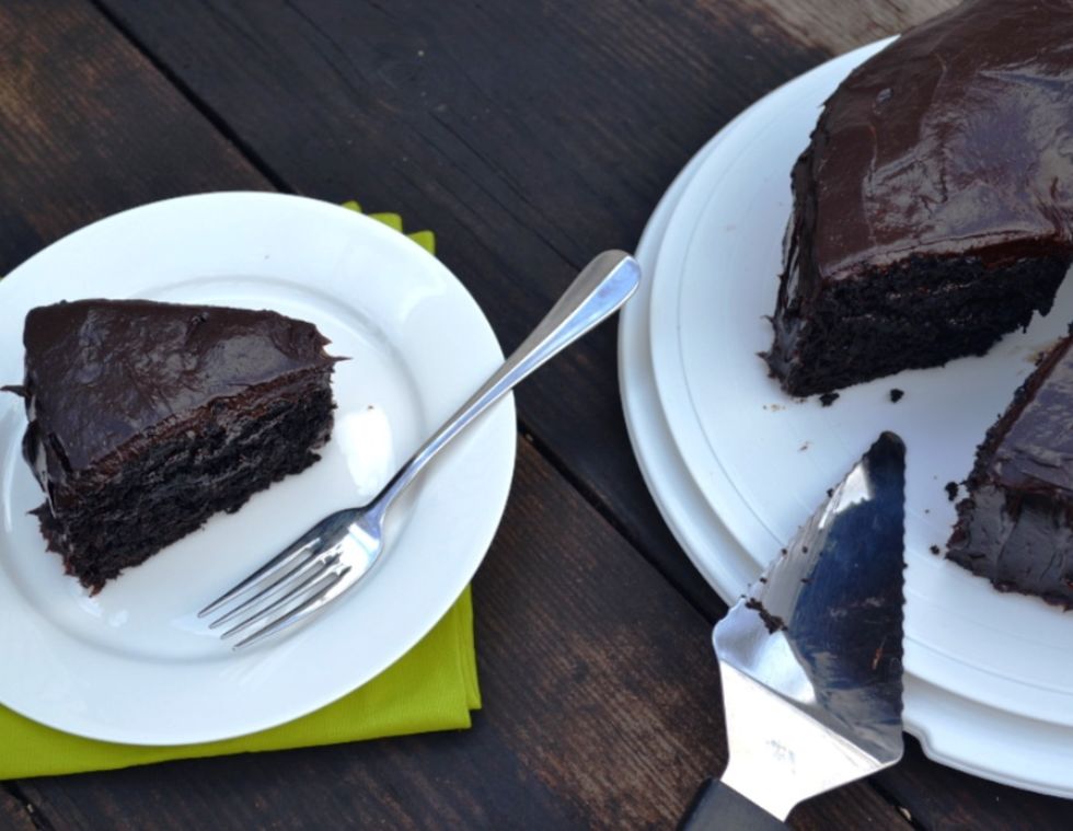 Κέικ σοκολάτας με αβοκάντο