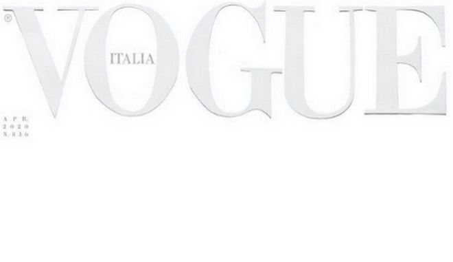 To εξώφυλλο της ιταλικής Vogue λέει τα πάντα... χωρίς να λέει τίποτα