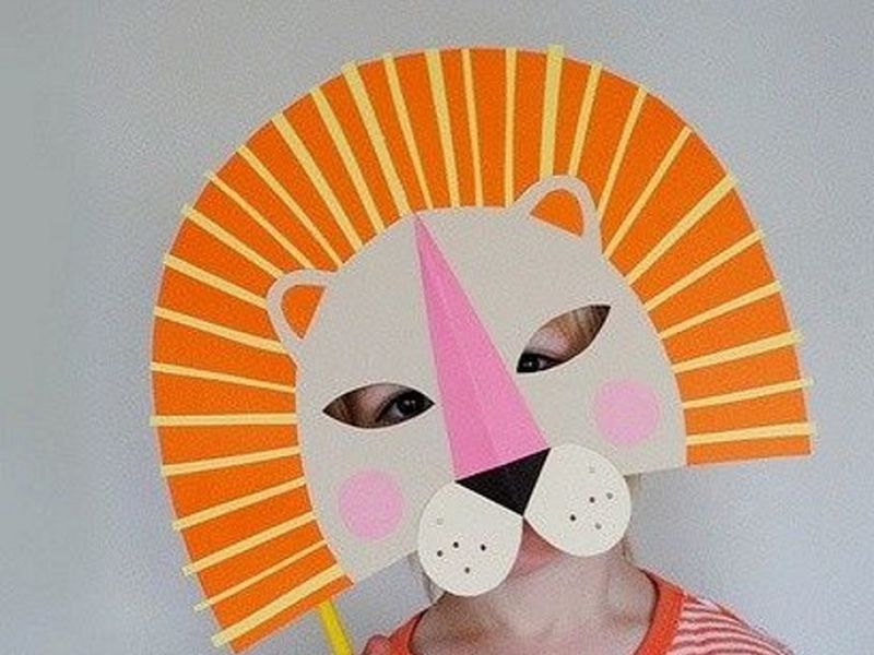DIY αποκριάτικες μάσκες για τα παιδιά!